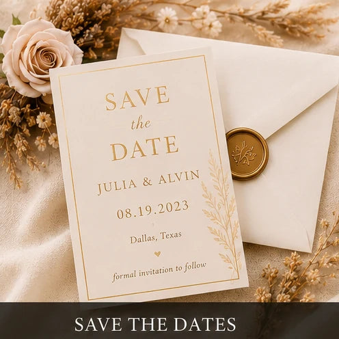 Classic save the date inspiration