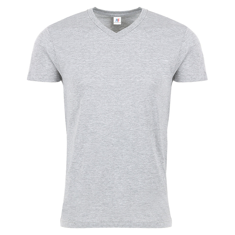 1003 Unisex V-Neck Tee - Sports Grey
