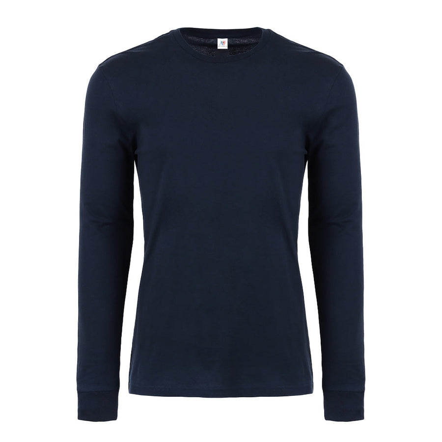 1004 Premium Long Sleeve Tee - Navy