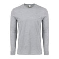 1004 Premium Long Sleeve Tee - Sports Grey