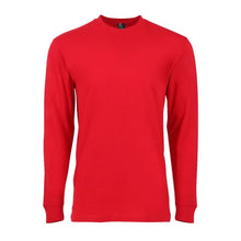 Premium Long Sleeve Tee - Blank - Red - Front