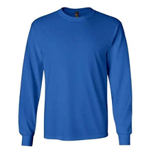 Premium Long Sleeve Tee - Blank - Royal - Front