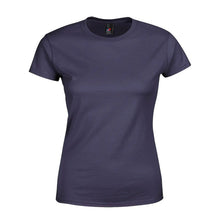 Premium Women's Fitted Tee - Blank - Navy - Front