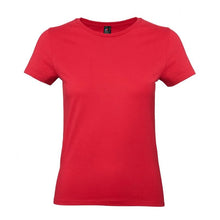 Premium Women's Fitted Tee - Blank - Red - Front