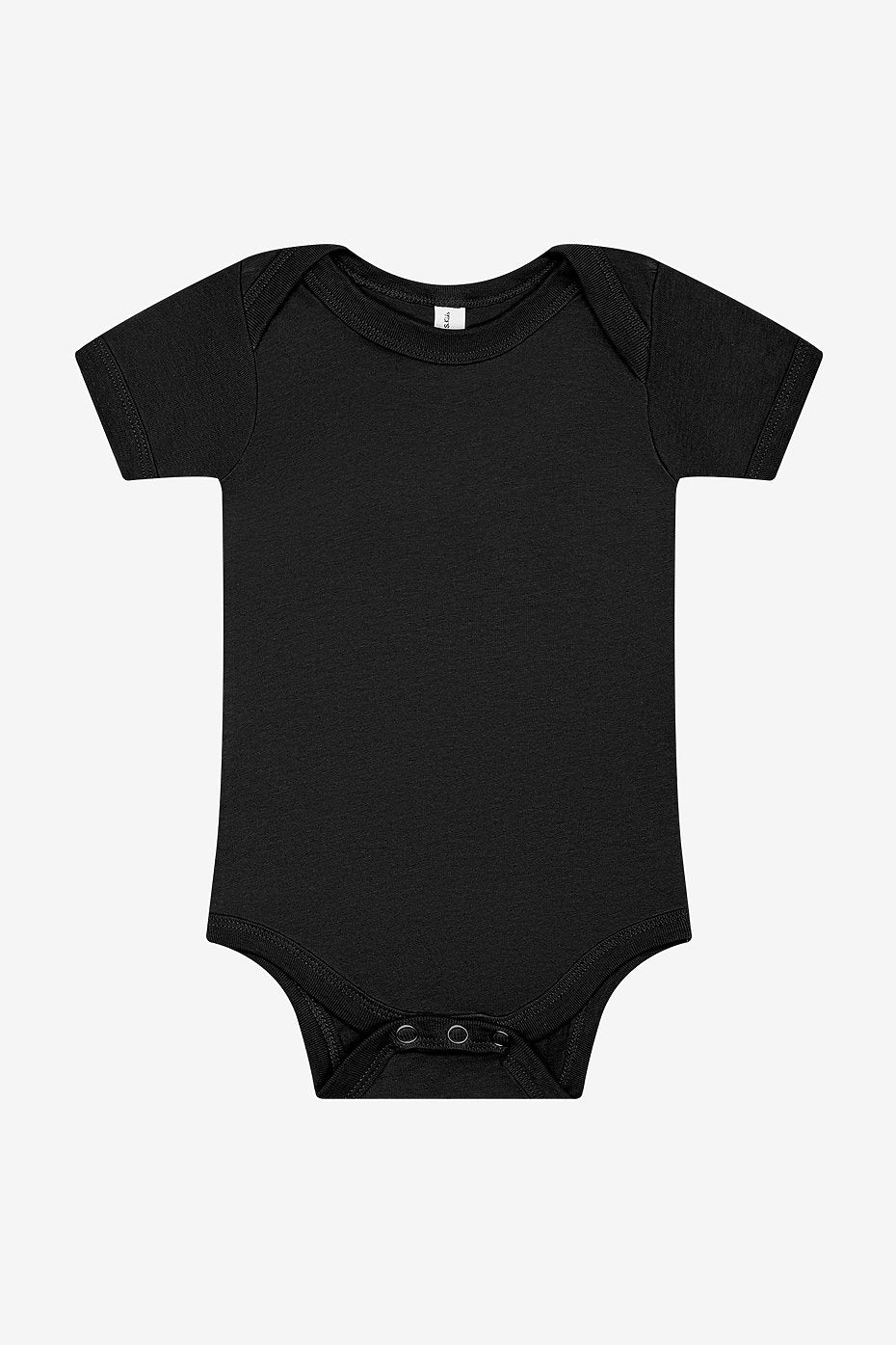 100b Infant Jersey Short Sleeve One Piece - Black
