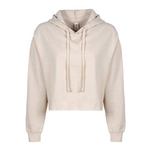Premium Women's Crop Hoodie - Blank - Dust - Front