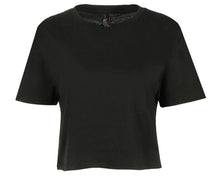 Premium Crop Top - Blank - Black - Front