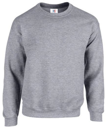 Premium Superior Crew Sweat Shirt - Blank - Sports Grey - Front