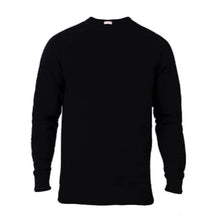 Premium Superior Crew Sweat Shirt - Blank - Black - Front