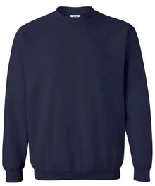 Premium Superior Crew Sweat Shirt - Blank - Navy - Front