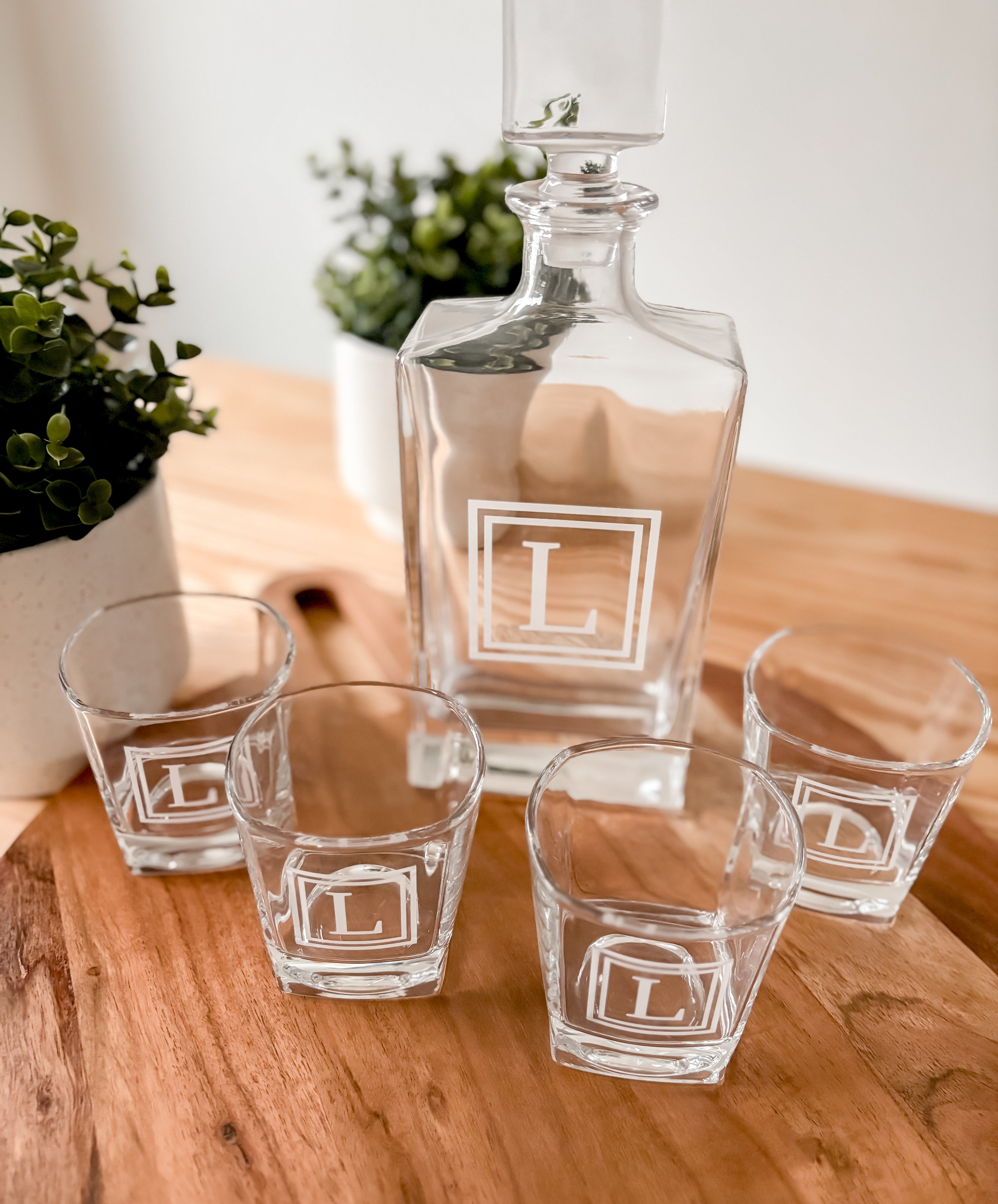 Personalized Decanter & Glass Set