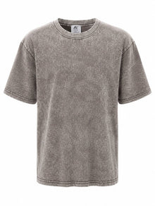 Premium Mineral Washed Tee - Blank - Earth - Front