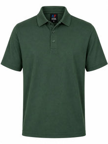 Premium Task Force Elite Polo - Blank - Moss Green - Front