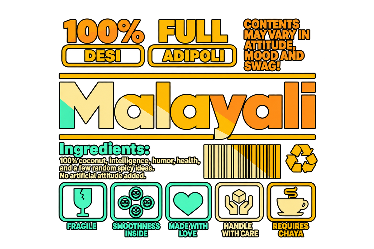 Proud Malayali – Apparel Design
