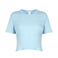 1133 Crop Top - Crop Tee - Powder Blue