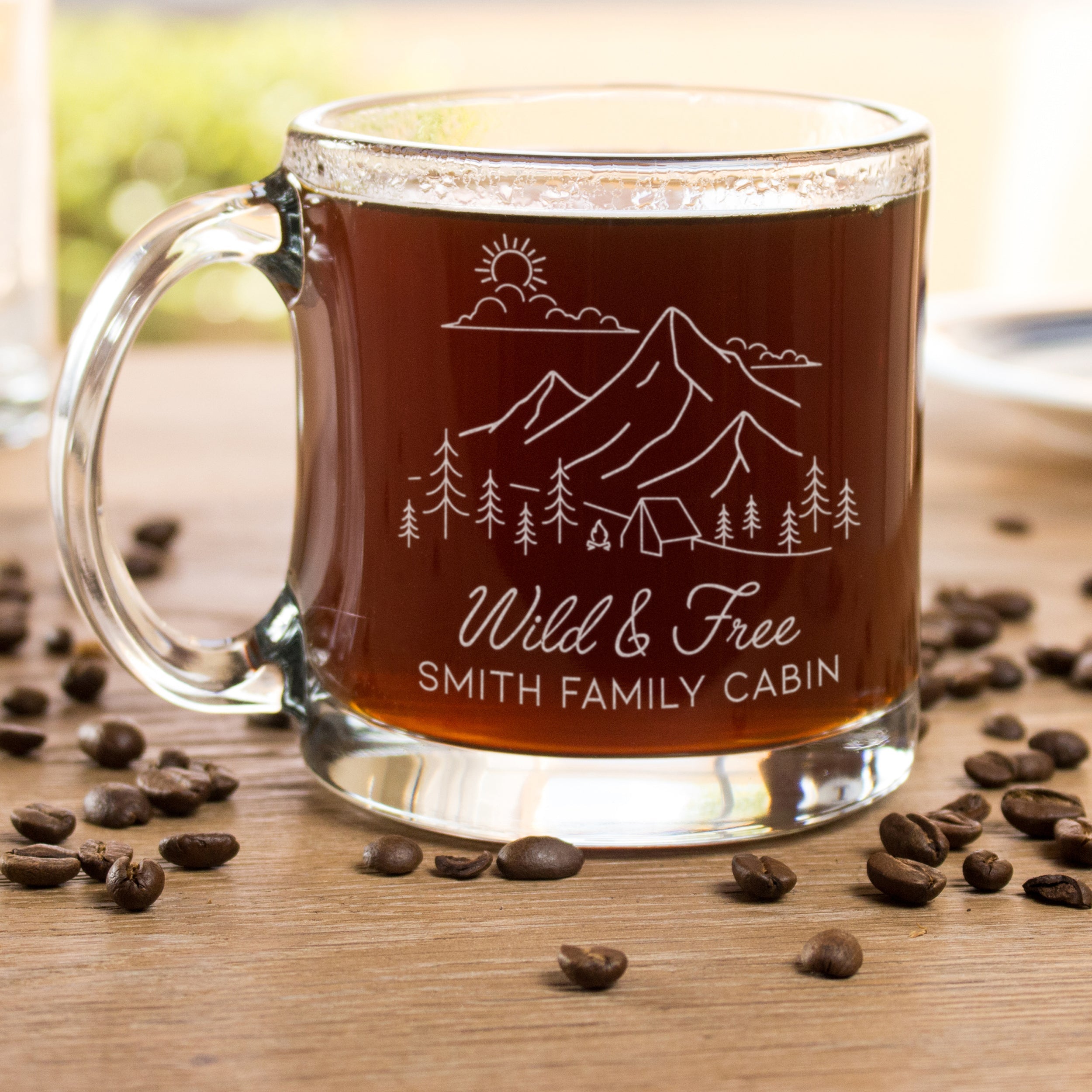 Camping Coffee Mug, Design: OD1