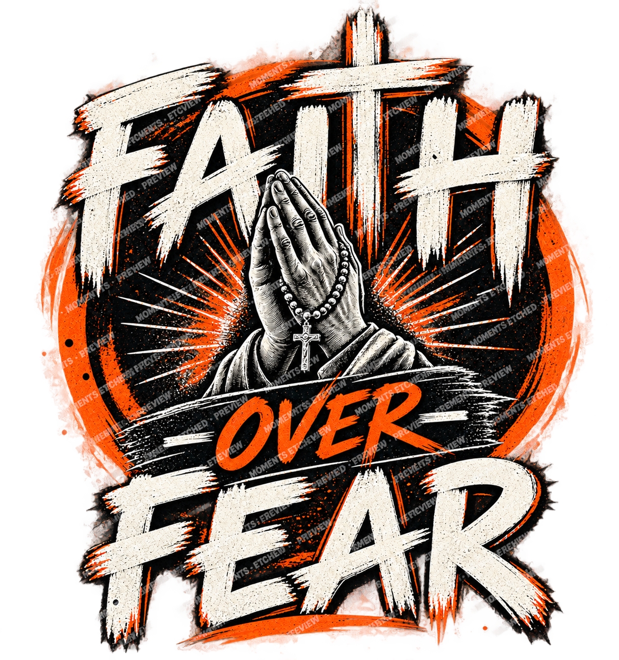 Faith Over Fear design preview