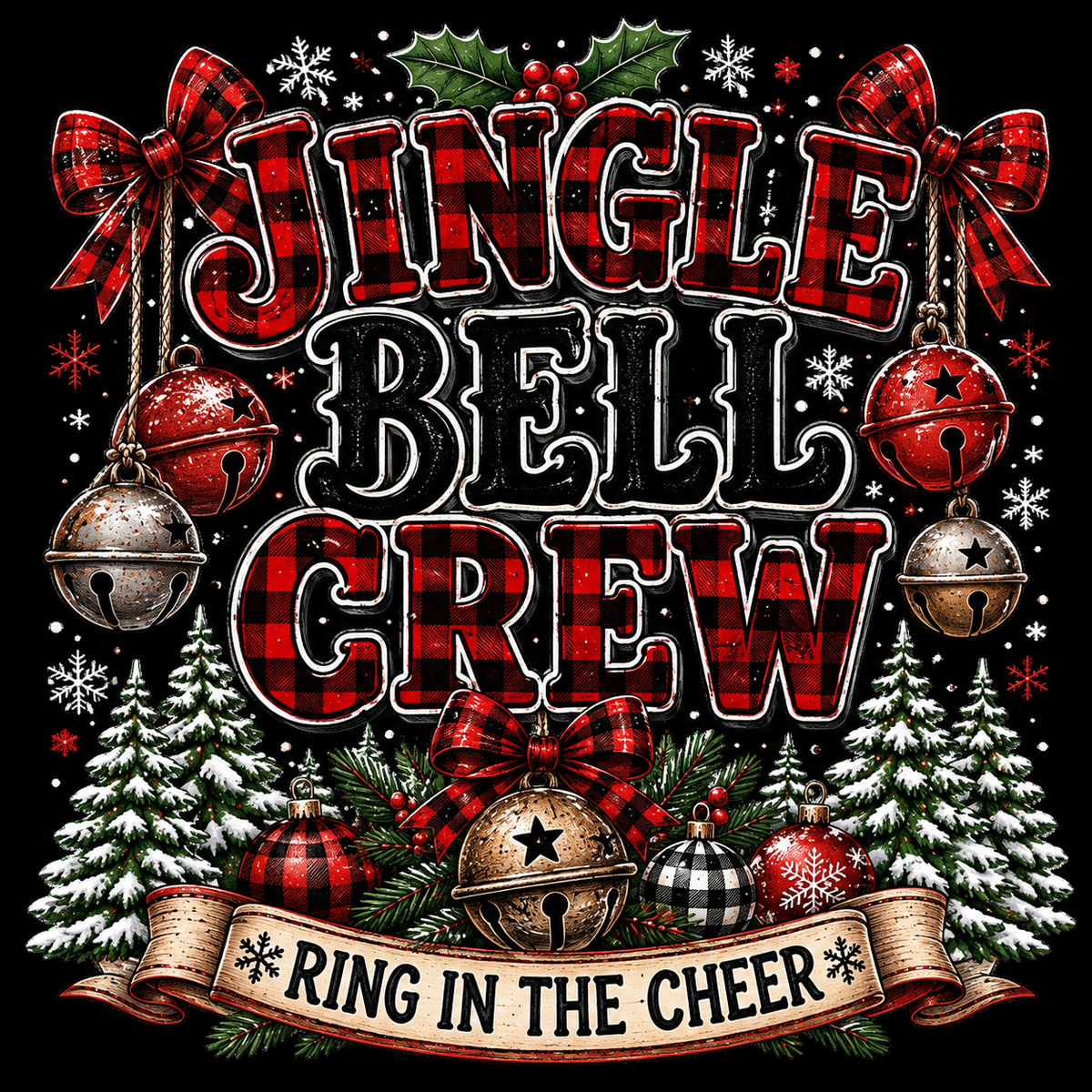 Jingle Bell Crew – Apparel Design