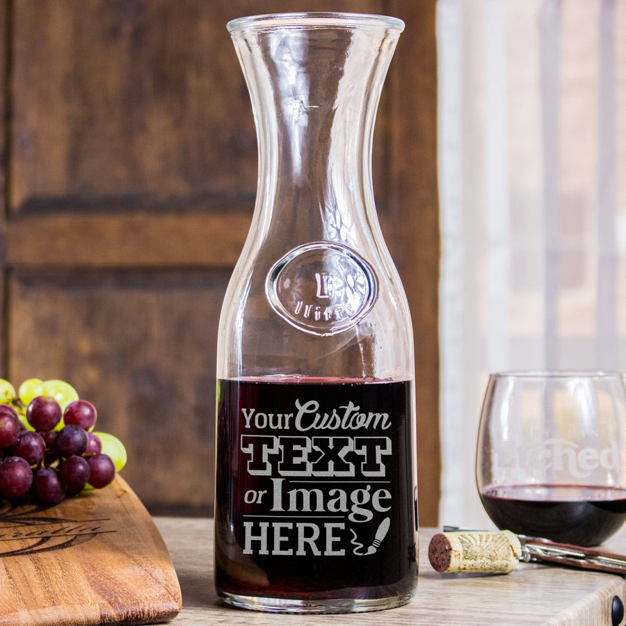 Custom Wine Decanter, Design: CUSTOM