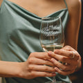 To the Best Mom in the World Wine Glass, Design: MD14