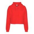 1122 Women's Crop Hoodie - Red
