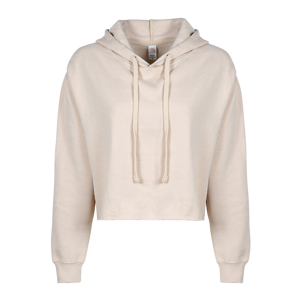 1122 Women's Crop Hoodie - Dust