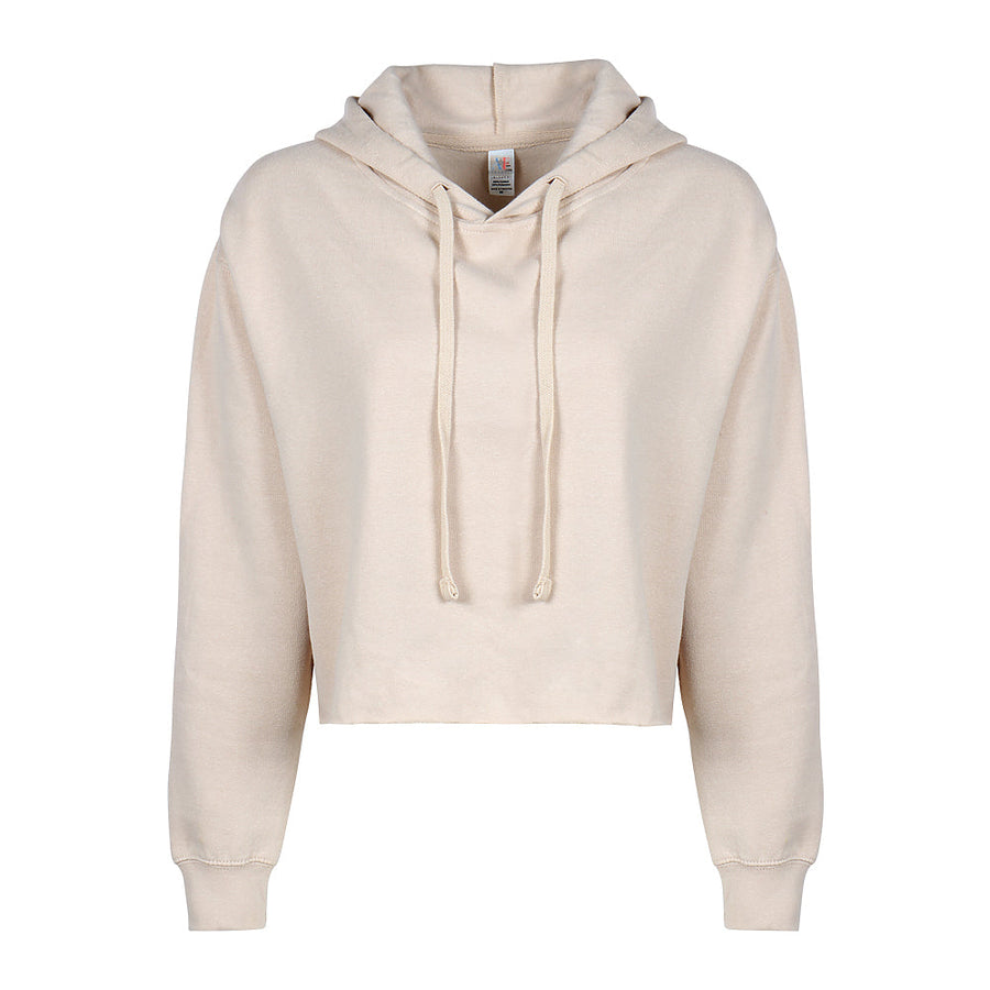 1122 Women's Crop Hoodie - Dust