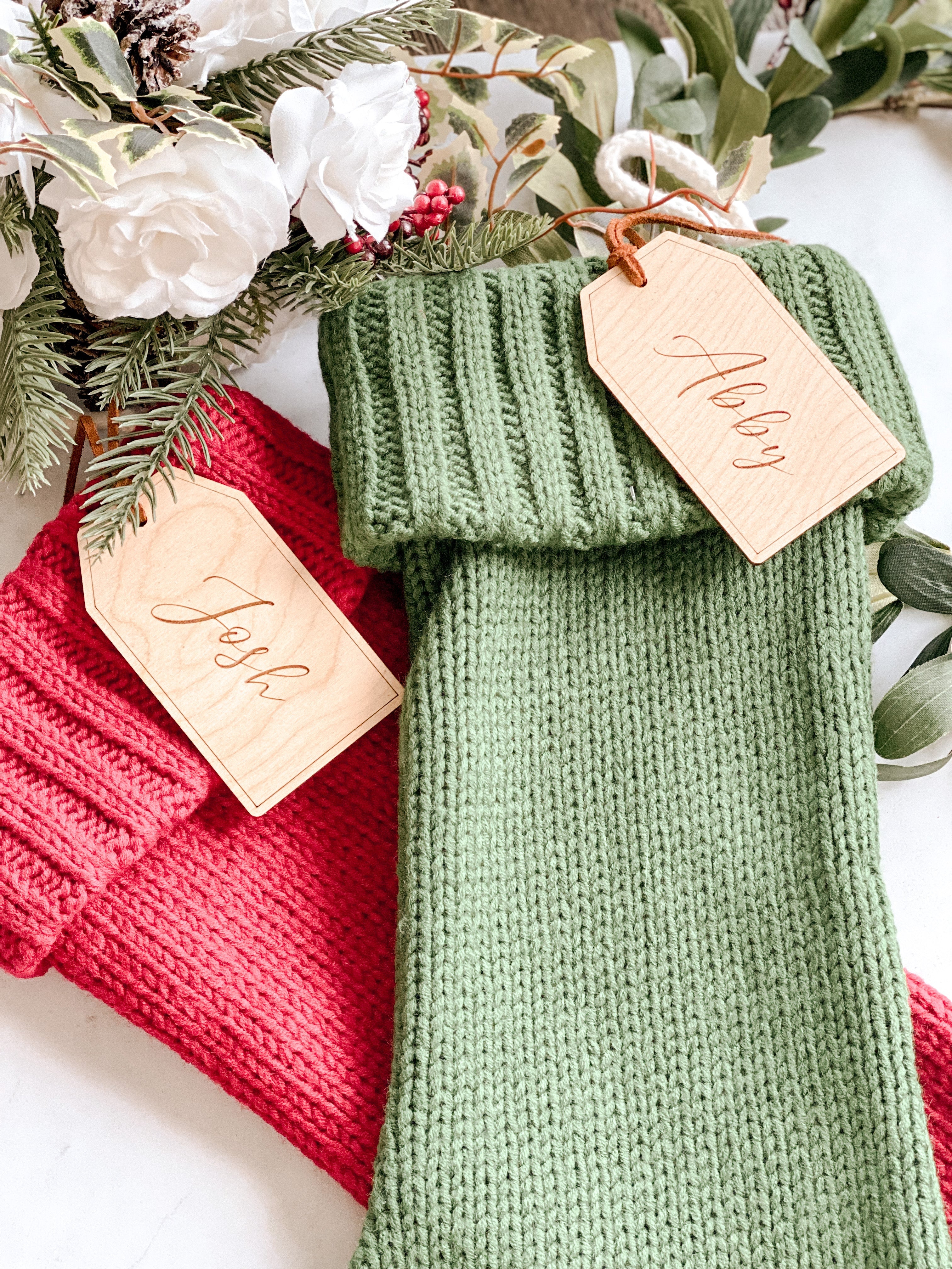 Custom Stocking Tag