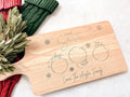 Santa Cookie Wooden Board