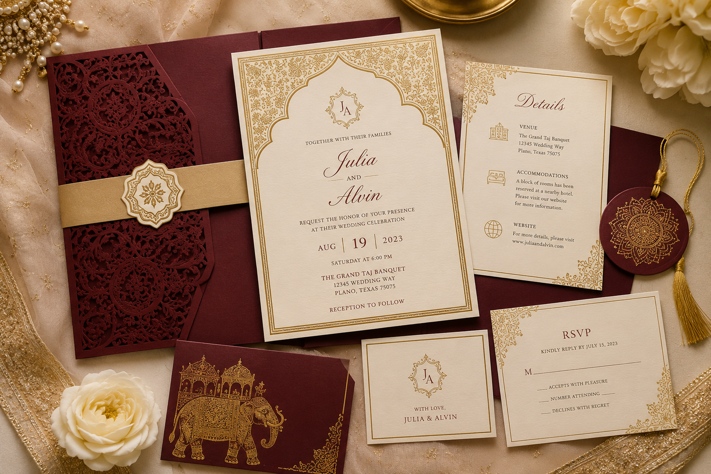 Every celebration begins with a beautiful invitation.
