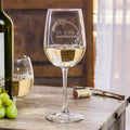 Etched  Wine Glasses for Couples - Design: L6