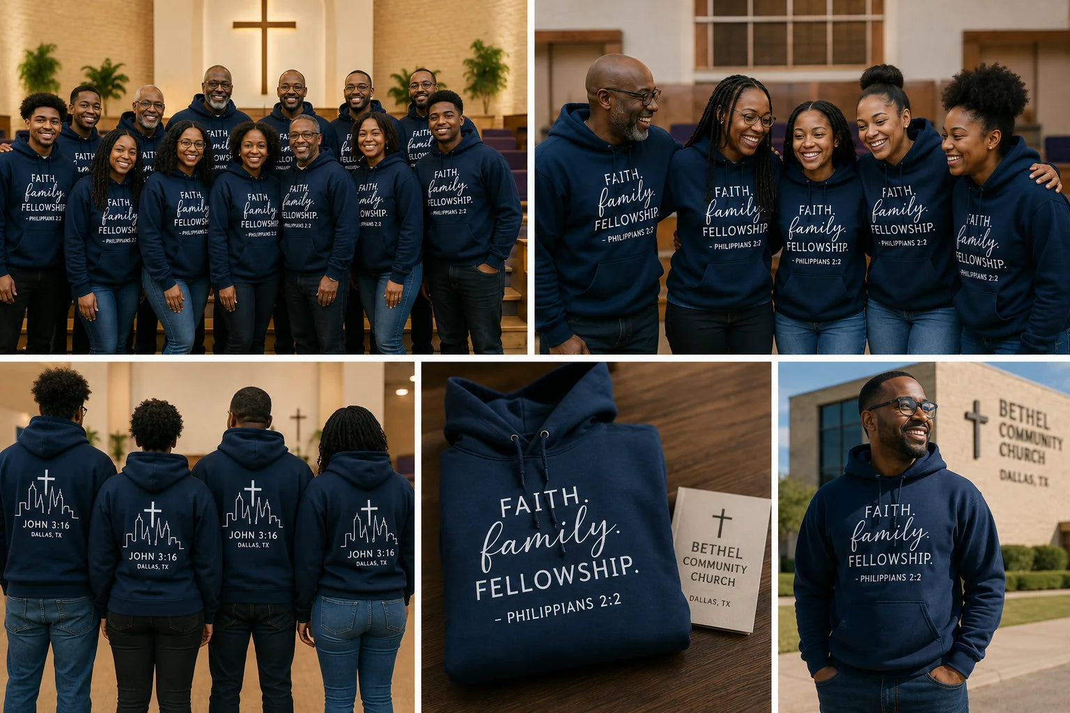 Church hoodies & sweatshirts