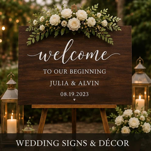 Wedding Signs & Décor